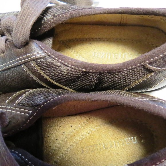 Naturalizer Brown Leather Althletic Shoes Size 6  Great Condition! - Picture 5 of 5